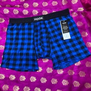 🏇HOOK Check Royal Boxer Briefs